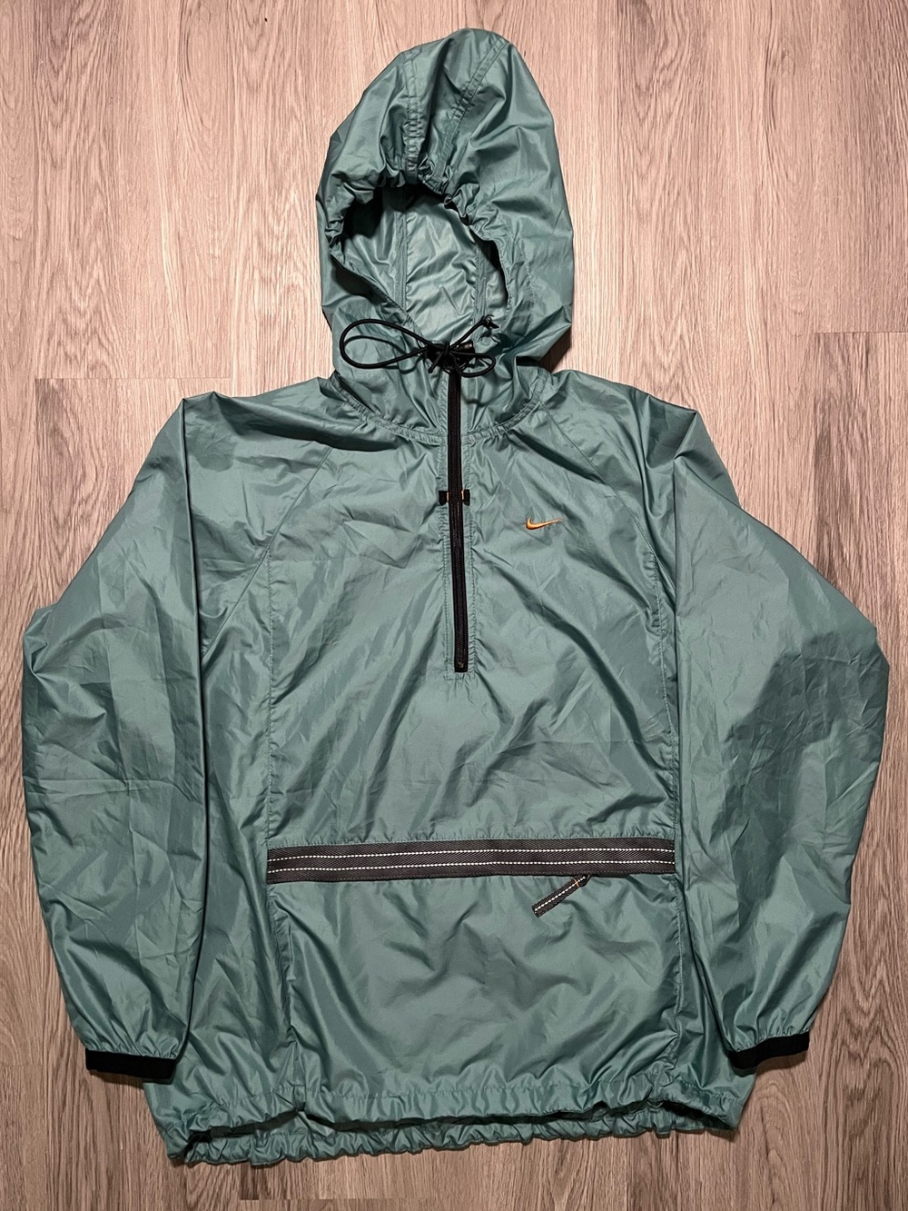 Vintage 90s Nike pullover windbreaker jacket, adult large 